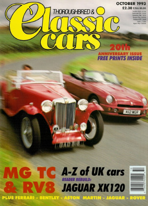 THOROUGHBRED & CLASSIC CARS 1993 OCT - XL120, RV8 & TC